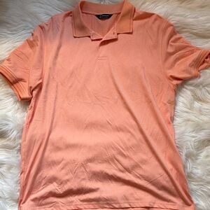 Men's Peach Polo Shirt